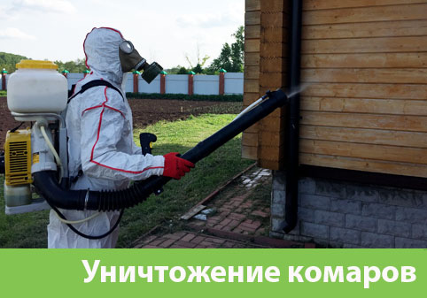 Уничтожение комаров в городе Тула